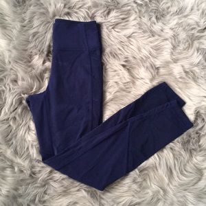 Lululemon full length leggings -Navy size 6